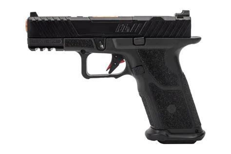 Zev Tech Oz9c Hyper Comp 9mm Pistol X Grip Compact Black Slide