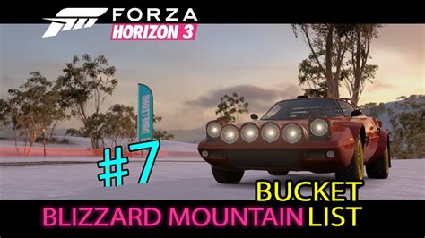 Bucket List Forza Horizon Blizzard Mountain Youtube