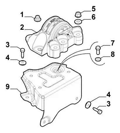 Soporte De Motor Derecho Fiat