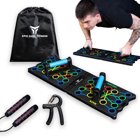 Push Up Board Portable Multi Function Foldable 32 In 1 Push Up Bar