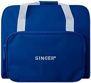 Singer Sac De Transport Pour Machine Coudre En Tissu Bleu X