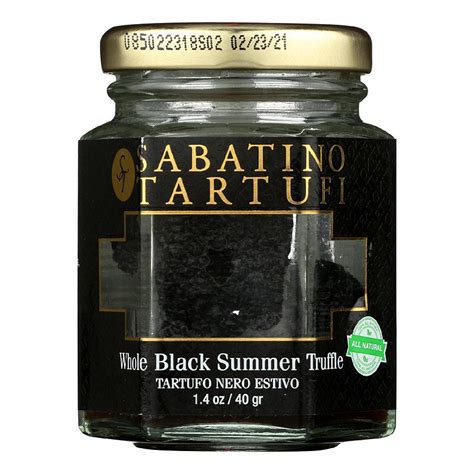 Sabatino Pronto Sabatino Tartufi Whole Black Summer Truffle Case Of