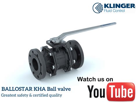 Ballostar Kha Ball Valve Klinger Fluid Control En