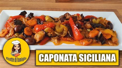 Caponata Siciliana Facile A Modo Mio Ricette Di Famiglia Caponata