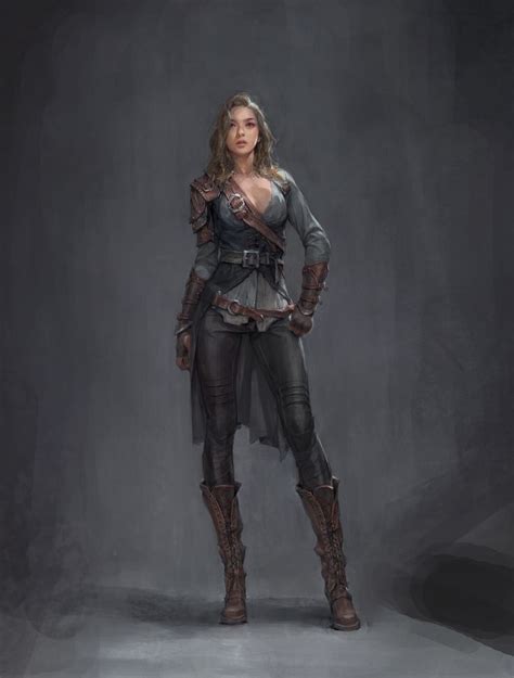 Female Concept Art Design