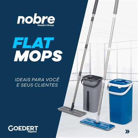 Refil Flat Mop Microfibra Nobre Nobre