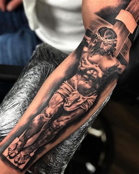 Arriba 98 Foto Tatuajes De Jesucristo En El Brazo Actualizar