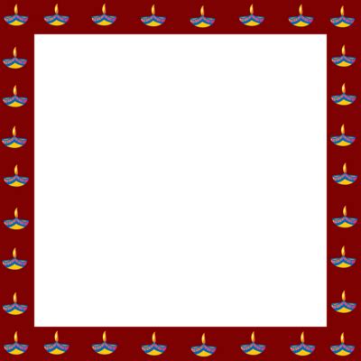 Diwali Frames PNGs for Free Download