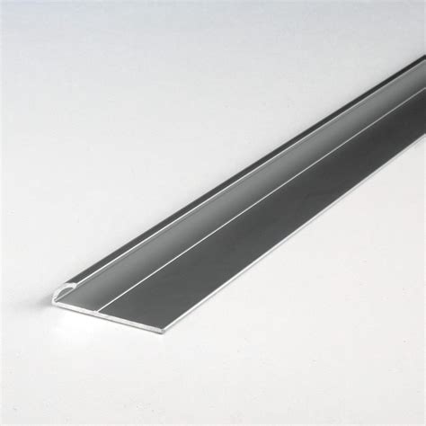 PROVISTON Einfassprofil Aluminium Eloxiert Silber Breite 6 Mm