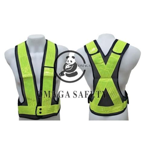 As Button Vest Series Omaga Safety Before You Start Be Safety Smart