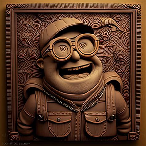 St Dr Nefario From Despicable Me Characters 3d Model For Cnc Stl