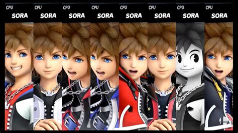 Super Smash Bros Ultimate Amiibo Fights Sora Co 1 Sora Frenzy