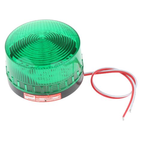 V Warning Light Round Signal Beacon Double Light Modes