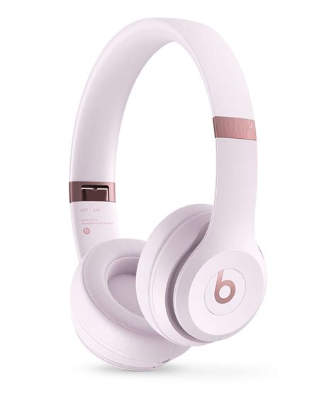 Beats Solo 4 — On-Ear Wireless Headphones – Cloud Pink | Pink