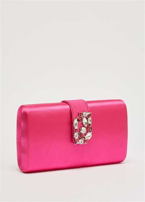 Satin Clutch Bag