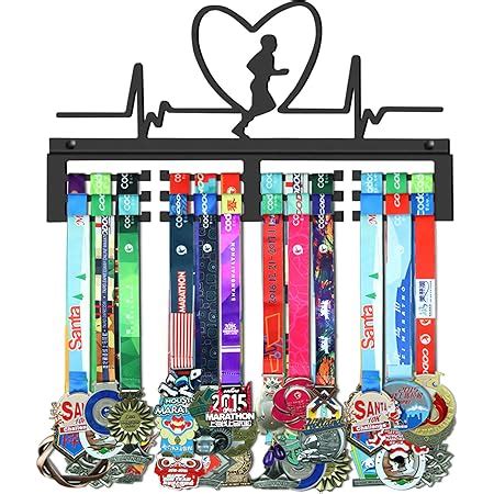 CREATCABIN Medal Holder Sport Running Athlete Medals Hanger Display