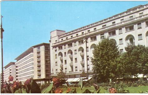 Bucharest - Hotel "Athenee Palace" (1976), Bucharest - Romania ...