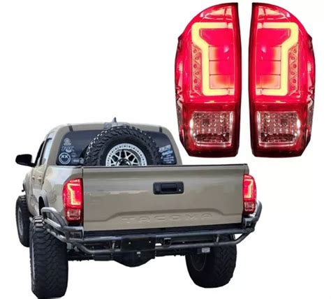 Calaveras Traseras Led Para Toyota Tacoma 2021 2022 2023 Meses Sin