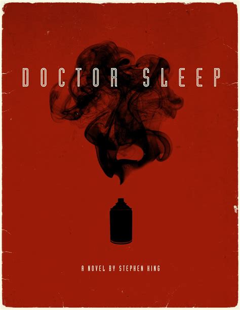 "Doctor Sleep" by Stephen King (Minimal book cover by Kristian Goddard ...