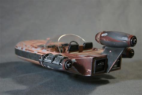 Luke Skywalker's X-34 Landspeeder by Spanglerart on DeviantArt