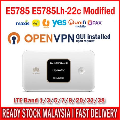 Huawei E5785 E5785Lh 22c 300Mbps 4G LTE Cat6 Portable WiFi Router