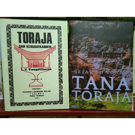 Jual 1 Paket Buku Sejarah Sosial Tana Toraja TORAJA DAN KEBUDAYAANNYA