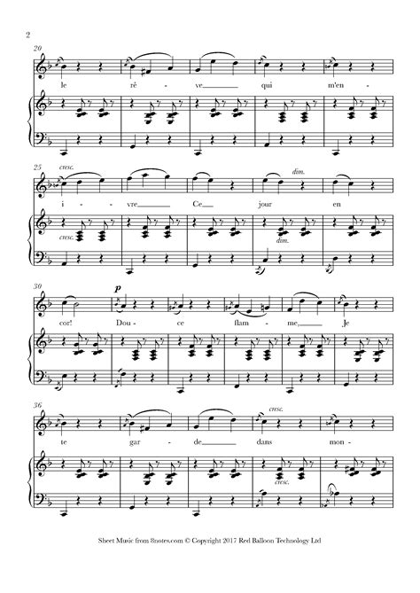 Gounod ﻿je Veux Vivre From Roméo Et Juliette Sheet Music For Soprano Voice