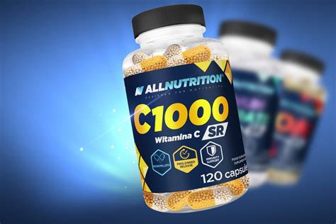 C1000 SR Witamina C mikropeletki 120 kapsułek ALLNUTRITION 32 zł