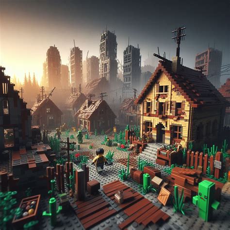 Lego Minecraft Abandoned Village Set 3 by Jesse220 on DeviantArt