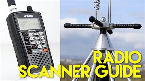 simple guide  radio scanning  scanner antenna