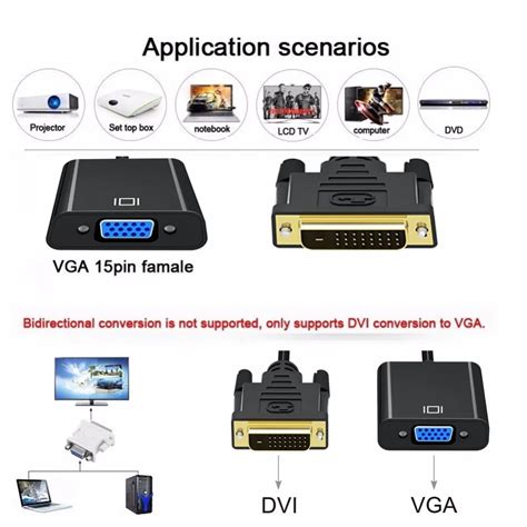 DVI to VGA Converter - ITGenius.lk