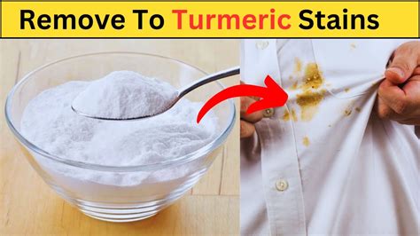 How To Get Easy Way To Remove Turmeric Stains From Clothes Youtube