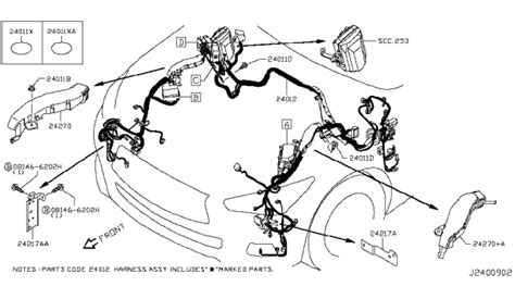 Wiring 2014 Infiniti Q50