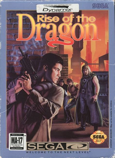 Rise Of The Dragon For Sega Cd 1992 Mobygames