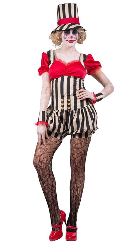 Psycho Circus Clown Costume Sexy Clown Costume