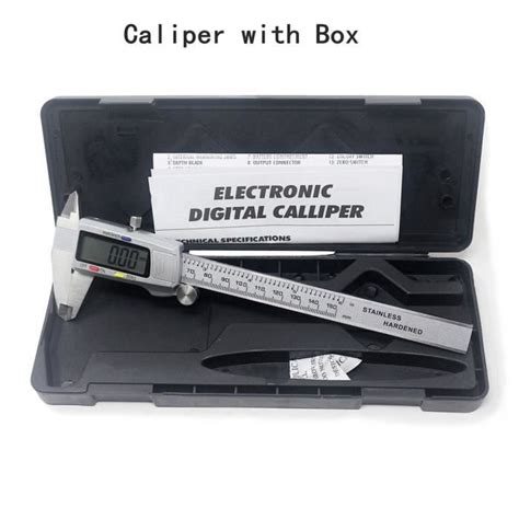 MICROMETRE Caliper with box Pied à coulisse électronique numérique en