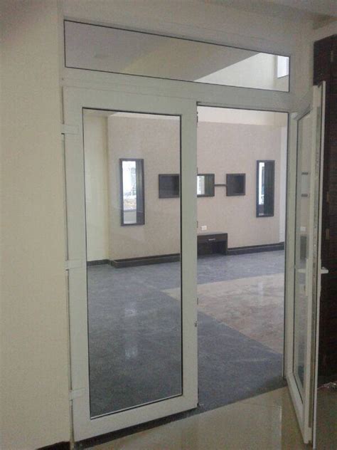 Swing Interior Upvc Casement Door Toughend Laminated Glass