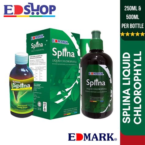 Edmark Products Original Splina Liquid Chlorophyll Drink Good For Skin