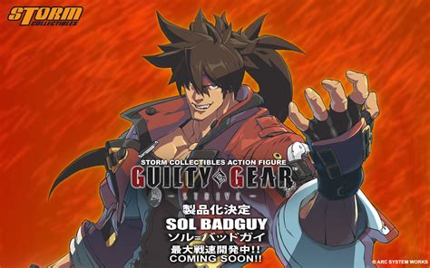 Guilty Gear Strive Sol Badguy Figure Announced By Storm Collectibles