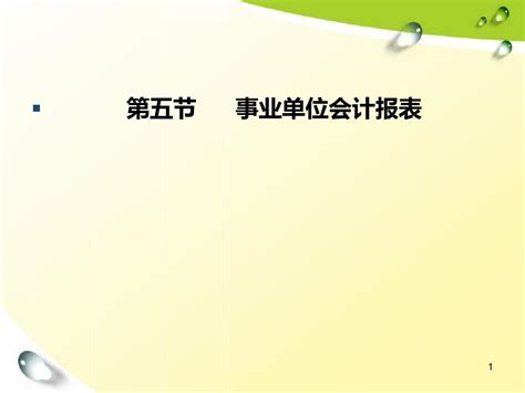 2014事业单位新会计制度财务报告讲义 Word文档在线阅读与下载 无忧文档