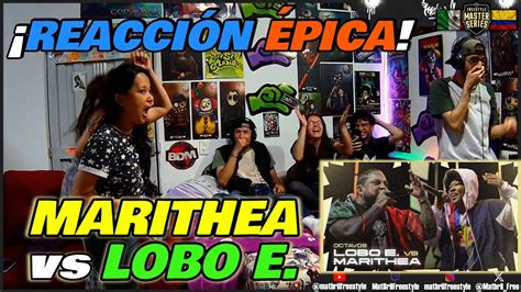 COLOMBIANOS REACCIONAN a MARITHEA vs LOBO ESTEPARIO REACCIÓN ÉPICA