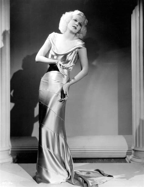 Phyllis Loves Classic Movies Behind The Dress Jean Harlow The Bias Cut