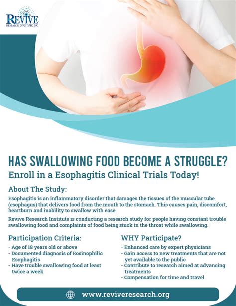 Eosinophilic Esophagitis Clinical Trials EoE Treatment