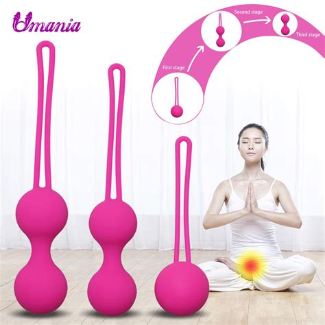 Buy Female Silicone Kegel Ben Wa Ball Vaginal Tight Exercise Machine