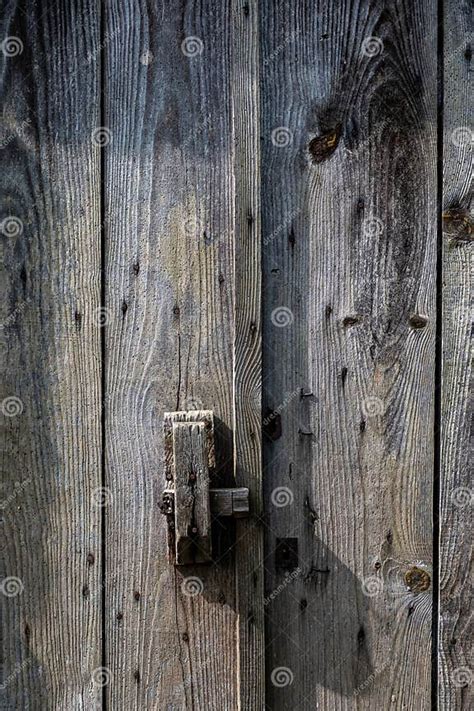 Detail Of An Old Worn Wooden Door Stock Image Image Of Nail Dirty