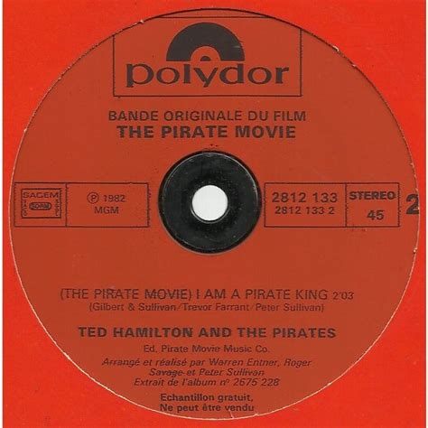 First Love The Pirate Movie I Am A Pirate King The Pirate Movie