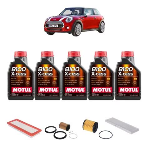 Kit Revisao Mini Cooper 1 6 Turbo 2014 Diante Motul 8100 Frete grátis