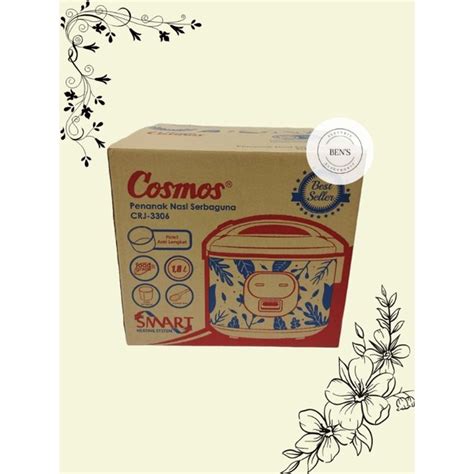 Jual Magicom Cosmos CRJ 3306 Rice Cooker 1 8 Liter Shopee Indonesia