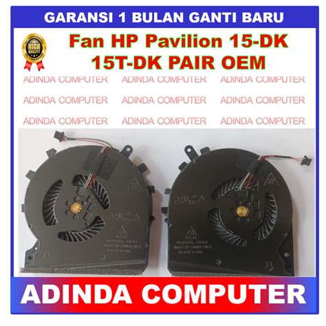 Jual Fan Hp Pavilion Dk T Dk Gaming Dk Series Tpn C Pair Oem