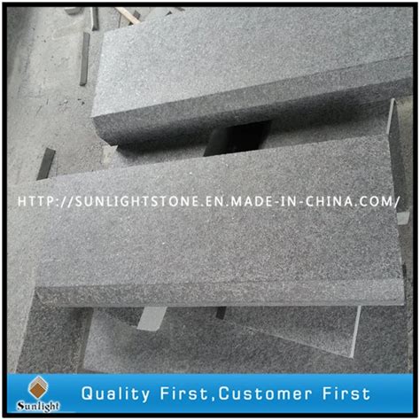 Natural Basalt Kerbstone Granite Paver For Outdoor Landscape Project